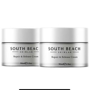 South Beach SkinLab Repair & Release Cream Reduces Wrinkles Sagging SEALED NIB
